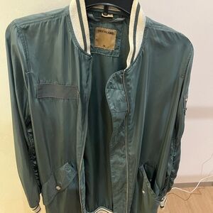 True Religion Bomber-Style Long Jacket